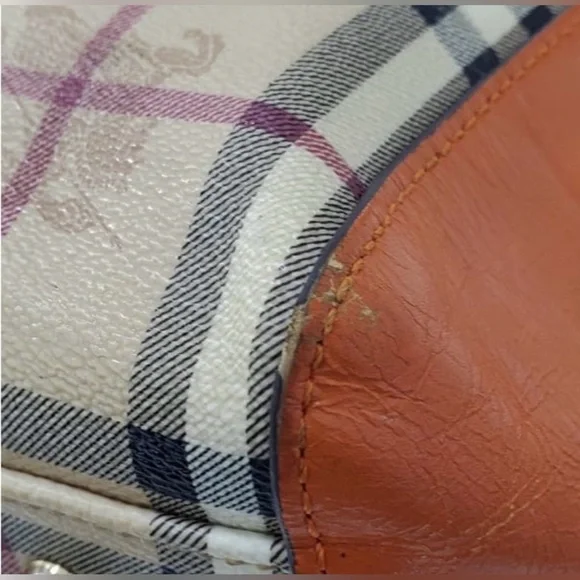 BURBERRY CANTERBURY HORSEFERRY CHECK TOTE